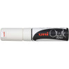 Uni Liquid Chalk Marker 8.0mm Chisel Tip White