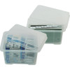 Italplast 32 Litre Plastic Suspension File & Storage Box Clear Base Clear Lid