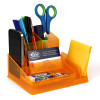 Italplast Desk Organiser Neon Orange