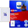 Avery Multi-Purpose Laser & Inkjet Labels White L7674 145x17mm 16UP 400 Labels