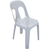 Rapidline Pipee Stackable  Polypropylene Chair White