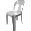 Rapidline Pipee Stackable  Polypropylene Chair Grey