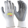 Maxisafe Nitrile Gloves White Knight White & Grey Small