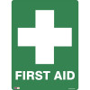 Zions Emergency Sign First Aid 450mmx600mm Metal