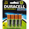 Duracell Rechargeable 2500mAH Battery Size AA Pack Of 4