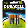 Duracell Rechargeable 900mAH Battery Size AAA Pack Of 4