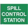 Brady Emergency Sign Spill Control Station 450x600mm Polypropylene