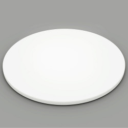 OM Round Meeting Table Top Only 600 Diameter x 25mmH White