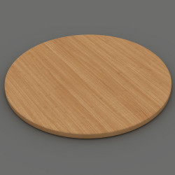 OM Round Meeting Table Top Only 1200 Diameter x 25mmH Beech