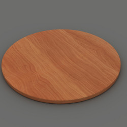 OM Round Meeting Table Top Only 1200 Diameter x 25mmH Cherry