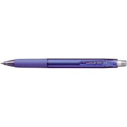 Uni-Ball URN180 RE Erasable Gel Rollerball Pen Retractable Fine 0.5mm Violet