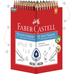 Faber-Castell Junior  Triangular HB Pencils  Pack of 72