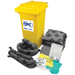 SPC Mobile Spill Kit Small General Maintenance 100-120L Grey