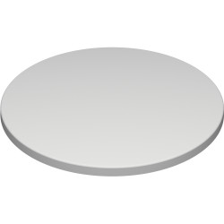 SM France Round Table Top Indoor Outdoor Use 700mm Diameter White