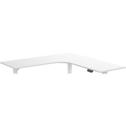 Ergovida Desk Top To Suit Corner Sit-Stand Desk 1800 x 1800W x 750mmD White
