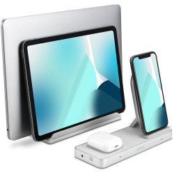 Kensington StudioCaddy With QI Wireless Charging  For Apple Devices Silver