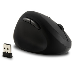 Kensington Pro Fit Ergo Left-Handed Wireless Mouse  Black