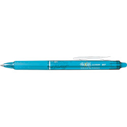 Pilot Frixion Clicker Erasable Rollerball Retractable Pen Fine 0.7mm Light Blue