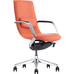 K2 EP Titan Genius Executive Chair Orange Leather