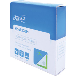 Bantex Hook Dots 22mm Pack of 134