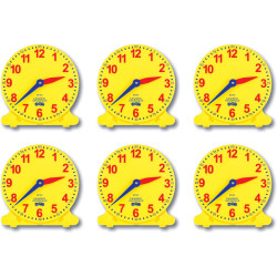 Learning Can Be Fun Student Clocks Set 6