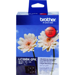 Brother LC-39BK Ink Cartridge Twin Pack Black
