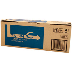 Kyocera TK584C Toner Cartridge Cyan