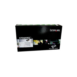 Lexmark Toner Cartridge C734A1K Black