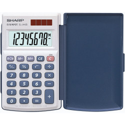 Sharp EL-243S Pocket Calculator 8 Digit