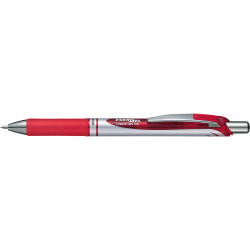 Pentel BL77 Energel XM Gel Pen Retractable Fine 0.7mm Red