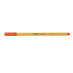 Stabilo Point 88 Fineliner Pen Fine 0.4mm Red