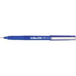 Artline 220 Fineliner Pen 0.2mm Blue