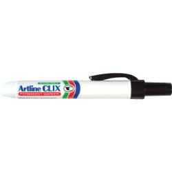 Artline 93 Clix Permanent Marker Retractable Chisel 2-4mm Black