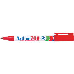 Artline 700 Permanent Marker Fine Bullet 0.7mm Red