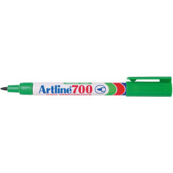 Artline 700 Permanent Markers Fine Bullet 0.7mm Green Box Of 12
