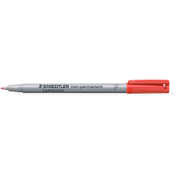 Staedtler 316 Lumocolor Pen Non-Permanent Fine 0.6mm Red