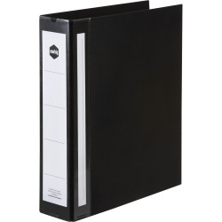 Marbig Deluxe PE Binder A4 2D Ring 50mm Black