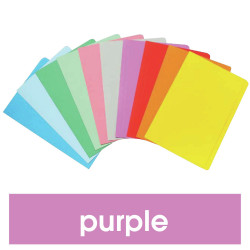 Marbig Manilla Folders Foolscap Purple Box Of 100