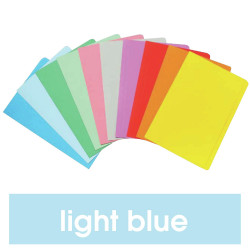 Marbig Manilla Folders Foolscap Light Blue Pack Of 20
