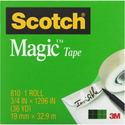 Scotch 810 Magic Tape 19mmx32.9m
