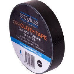 Stylus 399 Cloth Tape 24mmx25m Black