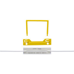 Avery Tubeclip File Fastener Complete Yellow Box of 100