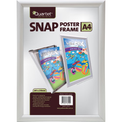 Quartet Instant Poster Frames A4 25mm Aluminium