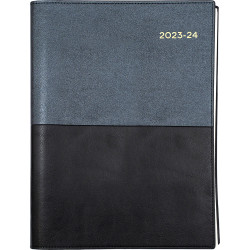 Collins Vanessa Financial Year Diary A4 Day to Page Black
