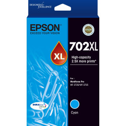 Epson C13T345292 - 702XL Ink Cartridge High Yield Cyan