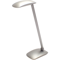 Nero Desk Lamp With USB Port Silver