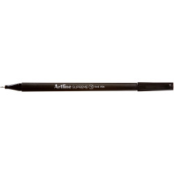 Artline Supreme Fineliner Pen 0.4mm Black Pack Of 12