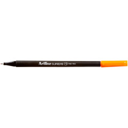 Artline Supreme Fineliner Pen 0.4mm Orange Pack Of 12