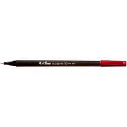 Artline Supreme Fineliner Pen 0.4mm Dark Red Pack Of 12