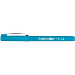 Artline 220 Fineliner Pen 0.2mm Sky Blue Pack Of 12